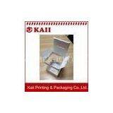 Art Paper + PVC Paper Packing Boxes / Paper Box With Hanger And Windows For Packing