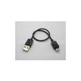24 AWG / 26 AWG 5 Pin Samsung / Audio High Speed Micro USB Cable With Copper Conductor