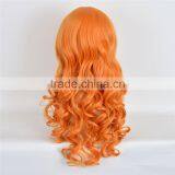 YIWU Perfect Lady Short Orange Cosplay Hair Wig thumbnail-5
