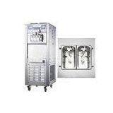 50L Stainless Steel Soft Ice Cream Machines / Rainbow Soft Ice Cream Maker , 50HZ 220V