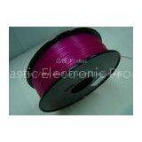 High Strength Purple PLA 3d Printer Filament , Cubify and UP 3d Printing Material