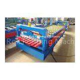 High Speed Automatic Roof Panel Roll Forming Machine With PLC Control thumbnail-1