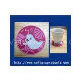 Home Fashion Rubber / Silicone / Soft PVC Custom Drink Coasters for Promotion Gifts