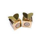 Small Recycled Cardboard Gift Boxes , Glossy Lamination Art Paper Auto-lock Box thumbnail-1