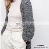 OEM/ODM Sweater, Knit Cardigan Sweater for Women With Long Sleeve Cardigan Sweater 2015 thumbnail-5