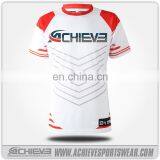 Sublimation Custom Wholesale Cheap Blank Rugby Jersey / Blank Rugby Shirt thumbnail-5