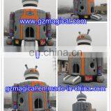 Kids Inflatable Bounce Bed Inflatable Bounce Inflatable Bounce House thumbnail-5