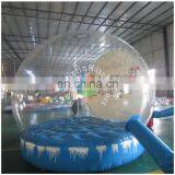 Hot Sale 3m Diameter Christmas Blue Inflatable Snow Ball thumbnail-4