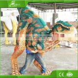 KAWAH China Manufacture Amusement Park Realistic Guy Riding Dinosaur Costume thumbnail-3