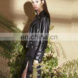 PU Leather Moto Women Jacket thumbnail-2