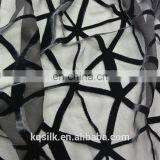 New Fashion Plain/solid Burnout Silk Rayon Velvet Fabric thumbnail-2