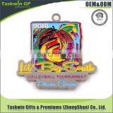 2017 Hot Sales Die Cast Gold/silver/bronze Sports Award Volleyball Medal thumbnail-3