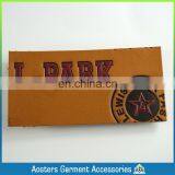 Custom Made High Quality Genuine Leather Label thumbnail-4