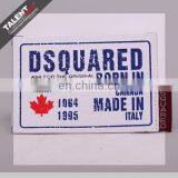 Custom PU Leather Private Brand Logo Patch for Jeans Label thumbnail-6