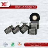 Trending hot products to print batch number or production number on plastic FC3 black hot coding foil