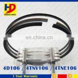 4TNV106 4TNE106 4D106 Diesel Engine Piston Ring Set