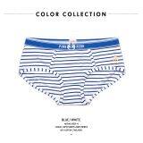 Ocean Wind Series Printed Couple Underwear, Ladies Triangle Underwear OEM / ODM thumbnail-3