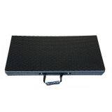 Wicker Folding Table -35'' Plastic Furniture Company Blow Molding Products Supplier Custom Plastic Furniture thumbnail-4