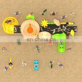 Cheap School Dreamland Plastic Castle Kids Outdoor Playground Device Sets Combined Slide thumbnail-3