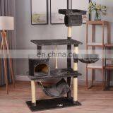Cat Furniture Tower Cardboard Pet Cat Tree House thumbnail-3