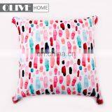 Factory Price Custom Design Printed Linen Fabric Soft Cover Outdoor Furniture Cushions thumbnail-2