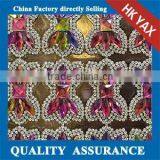 0113L High Quality Bowknot Rhinestone Trimming Mesh,rhinestone Trimming Mesh for Dresses,wholesale Rhinestone Trimming Mesh thumbnail-1