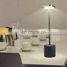 Energy Efficient Square Head Dimmable Table LED Soft Light Eye-caring Beside Bed Round Base Desk Reading Lamp