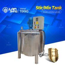 Factory Direct Sale Stainless Steel Sandwich Tank, Hot Water Tank, Non-stirring Heating Tank, Electric Heating Cylinder, Various Tank Customization thumbnail-2
