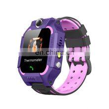 Hot Sale Temperature Mobile Phones SOS Call Smart Watch Kids Lbs Gps & Tracking Smartwatches Wearable Devices thumbnail-1