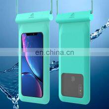 2021 New Design Universal Waterproof Mobile Phone Bag Pouch Carry Cover Swimming Diving Underwater Waterproof Phone Pouch thumbnail-1
