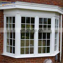 Plastic Profile PVC Vertical Sliding Window Grill Design up Down Windows