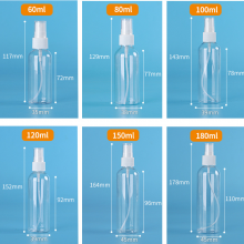 High Quality PET Plastic Spray Bottles 30ml-500ml Amber White Clear Blue for Cosmetics Packaging thumbnail-4