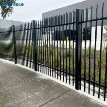 Waterproof Privacy Garden Steel Metal Fence With Posts Steel Fence Powder Coated Fencing thumbnail-4
