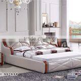 Cheap Modern Bedroom Leather Furniture thumbnail-1