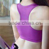 (OEM/ODM Factory)multicolor Womens Gym Clothes Quick-dry Shakeproof Ladies Running Fitness Vest Wireless Running Bra thumbnail-2