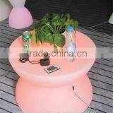 PE Plastic Bar Table With LED Lights and Remote 6040E