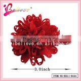 Super Hot Sale Solid Ribbon Flower Fancy Hair Clips for Girls Fashion Jewelry (XH11-8444) thumbnail-2