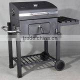 Oversize Big Adjustable Height Charcoal BBQ Grill Patio Barbecue Grill thumbnail-2