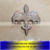 Stamped Iron Rossets Stamped Brass Ornament Metal Sheet Leaves thumbnail-1