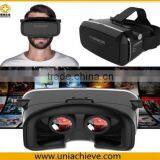 3D SHINECON VR Glasses Movies Games + Bluetooth Controller For 3.5-5 inch Phones