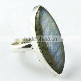 Hot Selling Labradorite 925 Sterling Silver Demanding Ring thumbnail-1