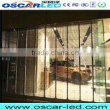 Soft Transparent Led Glass XW5 Led Display Video Screen Commercial Wall Led Board Curtain Led Indoor /outdoor Display thumbnail-6