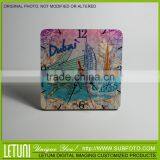 Dubai City Wood Clock Decoration Items