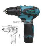 12V Double Speed Li-ion Battery Industrail Grade Waterproof Electric Drill Charged Electric Drill,+1 Battery+1charger thumbnail-4