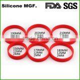 Fitness & Body Building Sport Wristband No Pain No Gain Training Workout Sports Silicone Rubber Band Wristband Bracelet thumbnail-4