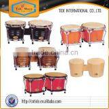 7.5"+8.5" Professional Duluxe Bongo/wooden Bongo Drum Latin Percussion (TDB-101MA)Instrument thumbnail-4