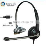 Noise Cancelling Call Center Computer Usb Headset HSM-900FPQDUSBS thumbnail-1