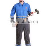 2015 Decent Reflective Mining Workwear Quality Customed High Visibility Safety Coverall
