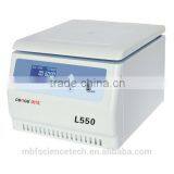 L550 Tabletop Low Speed Large Capacity Centrifuge Designed for the Clinical Medicine and Cell Culture Labs