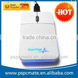 Fashionable and Ultrathin Cute 3D Optical Mouse With Multicolor Light